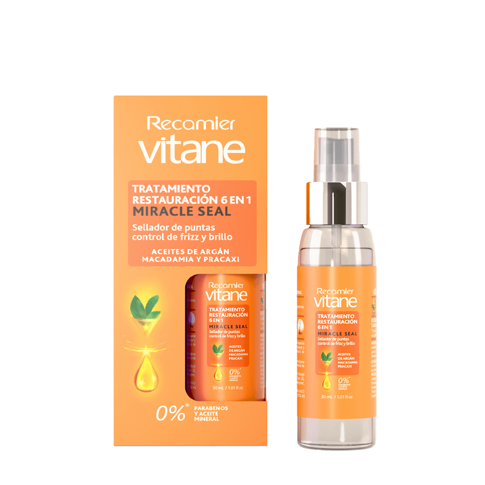 ACEITE DE ARGAN RESTAURACION 6 EN 1 VITANE 30ML RECAMIER