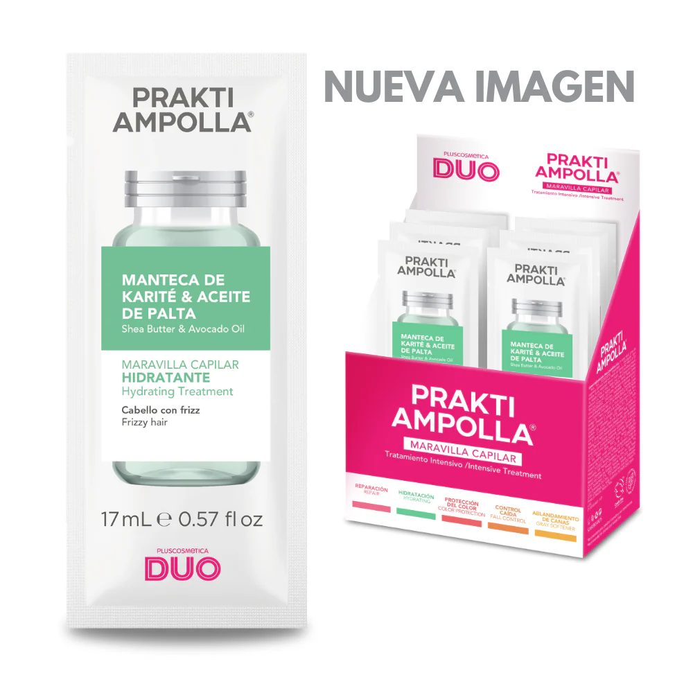 PRAKTI AMPOLLA HIDRATANTE 17 ML CAJA X14 SACHET