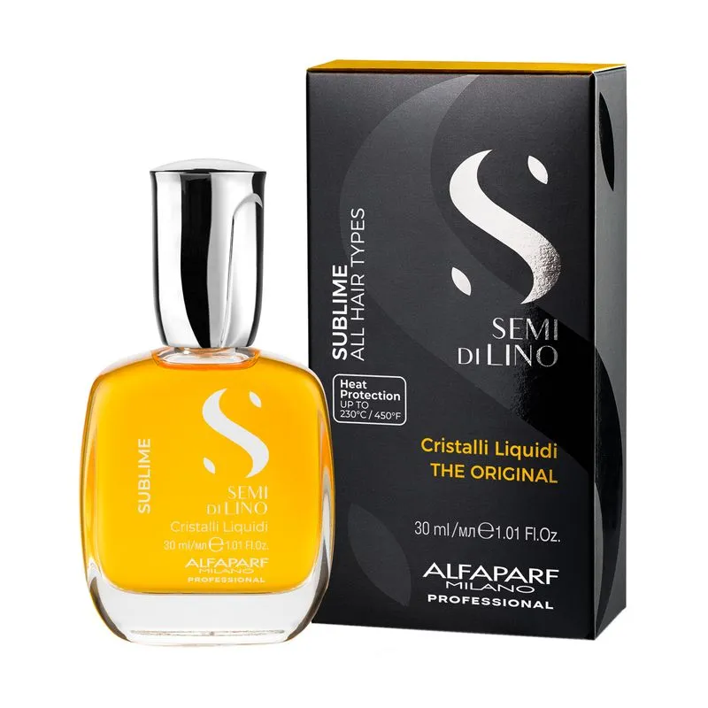SERUM CRISTALLI LIQUIDI SUBLIME 30 ML SEMI DE LINO ALFAPARF