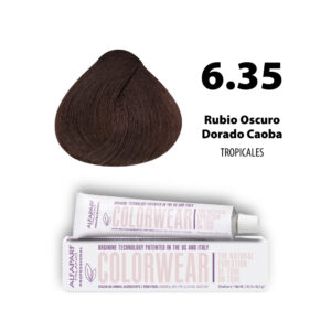 TINTE COLOR WEAR 6.35 RUBIO OSCURO DORADO CAOBA