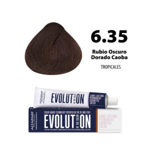 TINTE EVOLUTION 6.35 RUBIO OSCURO DORADO CAOBA