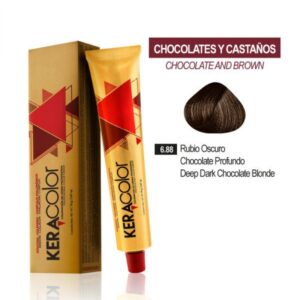 TINTE KERACOLOR 6.88 CHOCOLATE PROFUNDO 70 GR