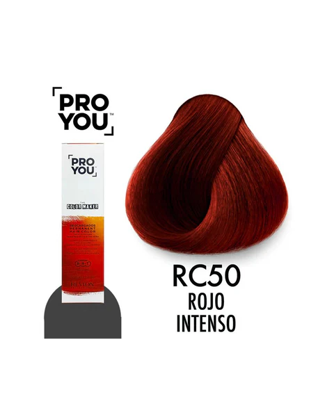TINTE PRO YOU RC 50 ROJO INTENSO 90 ML