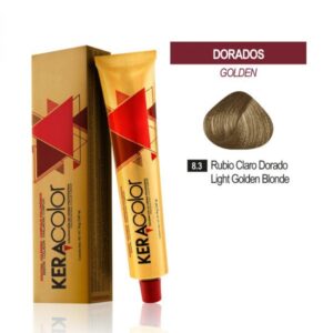 TINTE KERACOLOR 8.3 RUBIO CLARO DORADO 70 GR