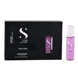 AMPOLLA SHINE LOTION SEMI DE LINO CAJA DE 12 UNIDADES