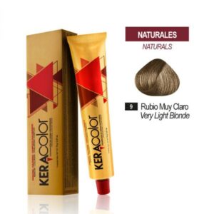 TINTE KERACOLOR 9 RUBIO MUY CLARO 70 GR