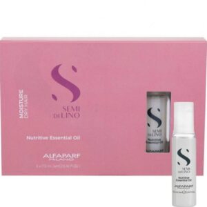 NUTRITIVE ESSENCIAL OIL AMPOLLA 13ML CAJA X6 AMPOLLAS SEMI DE LINO ALFAPARF