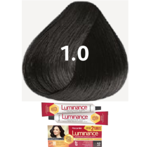 TINTE LUMINANCE 1.0 NEGRO DOBLE TUBO 2X60GR RECAMIER