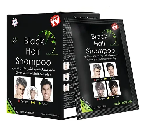 SHAMPOO DEXE NEGRO 25 ML CAJA X10 SACHETS