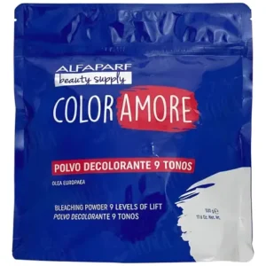 POLVO DECOLORANTE 9 COLOR AMORE 500GR ALFAPARF