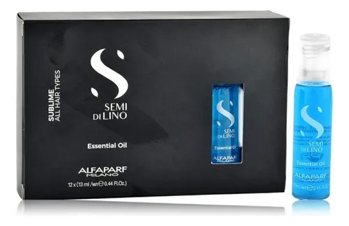 AMPOLLA ESSENTIAL OIL SEMI DE LINO CAJA DE 12 UNIDADES