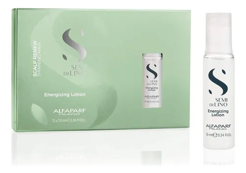 AMPOLLA ENERGIZING LOTION SEMI DE LINO CAJA DE 12 UNIDADES