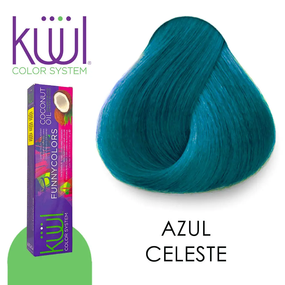 TINTE KUUL AZUL CELESTE FANTASIA 60 ML