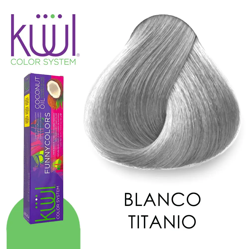 TINTE KUUL BLANCO TITANIO FANTASIA 60 ML
