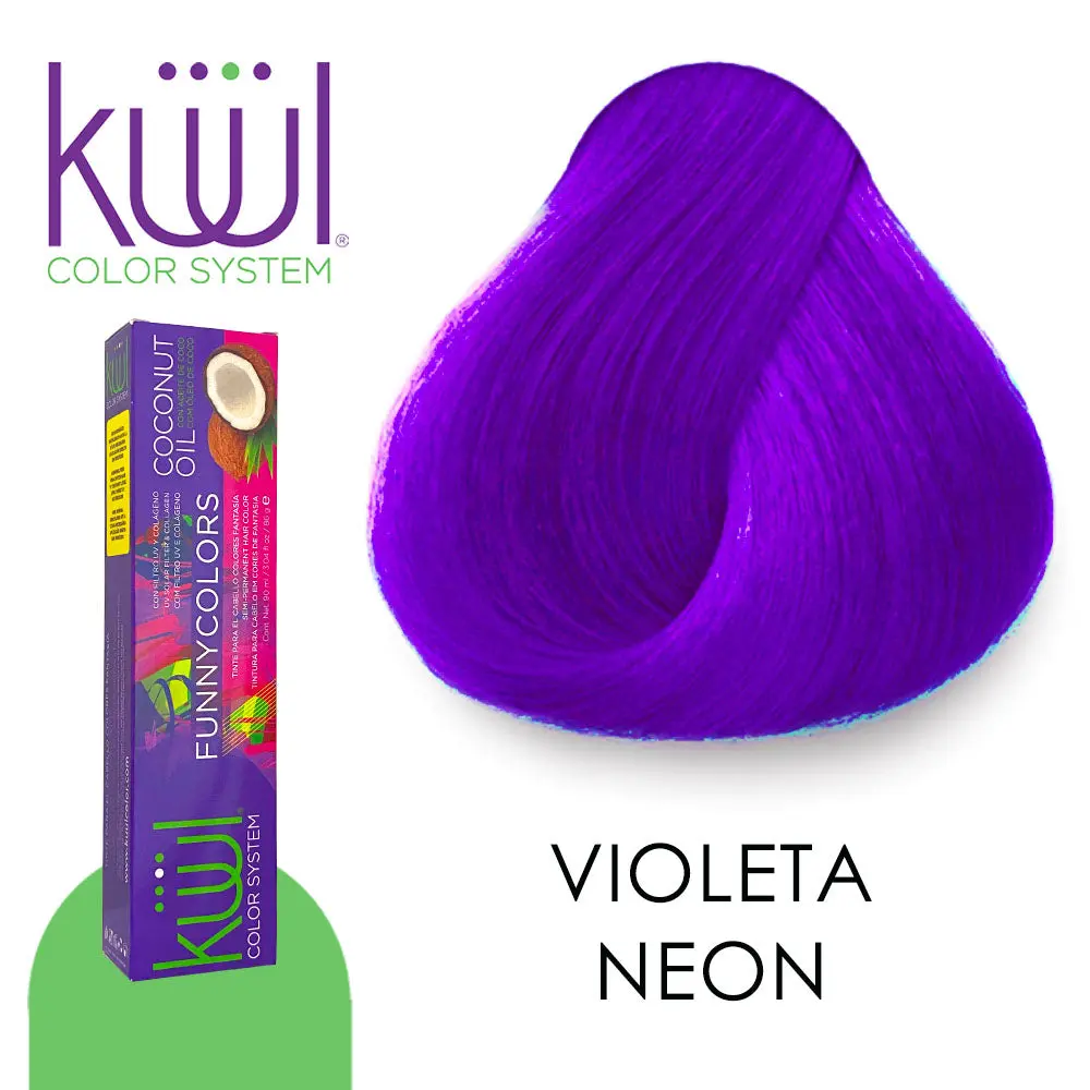 TINTE KUUL VIOLETA NEON FANTASIA 60 ML