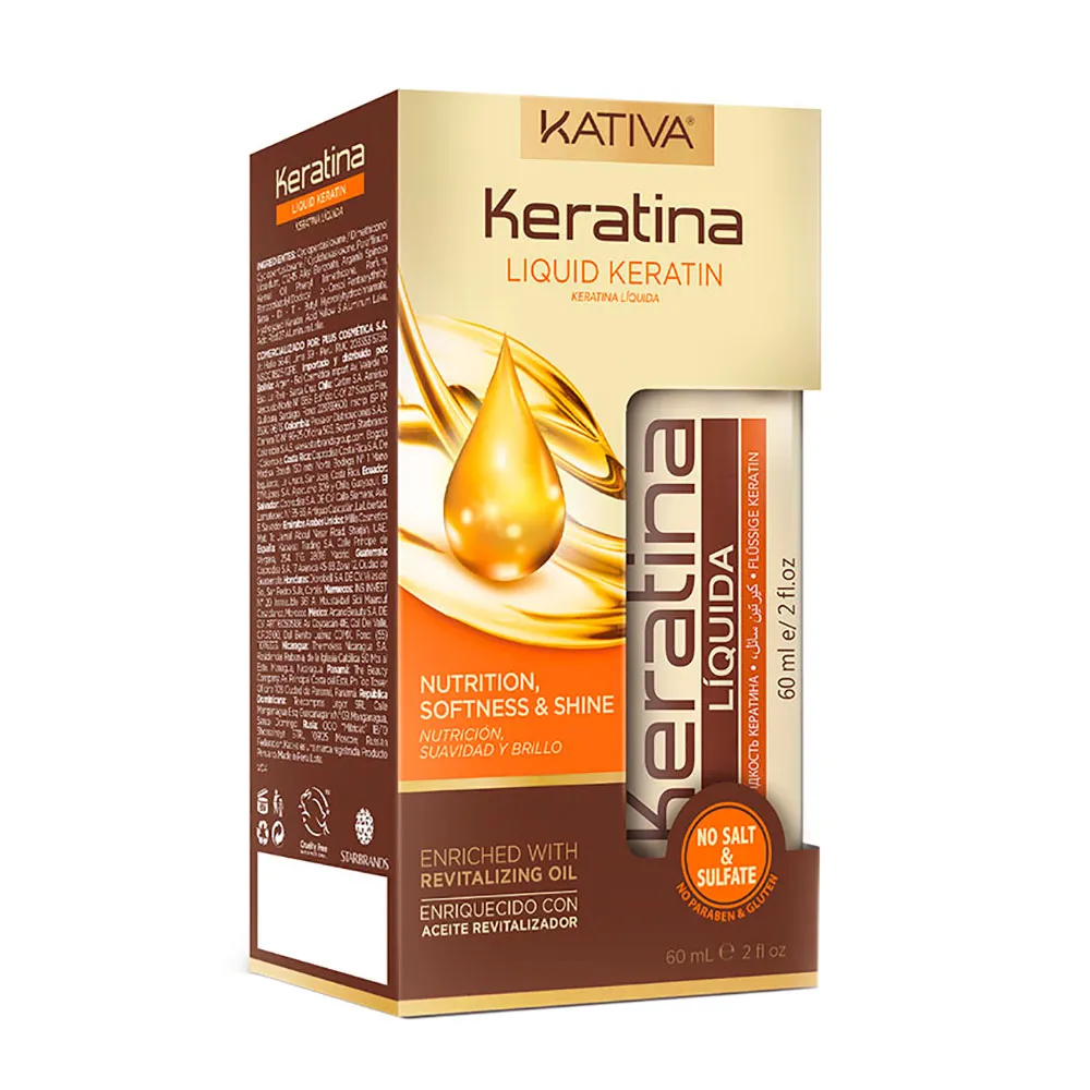ACEITE DE KERATINA LIQUIDA KATIVA 60 ML