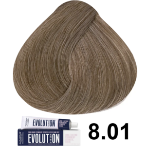 TINTE EVOLUTION  8.01 RUBIO CLARO NACRE 60ML ALFAPARF