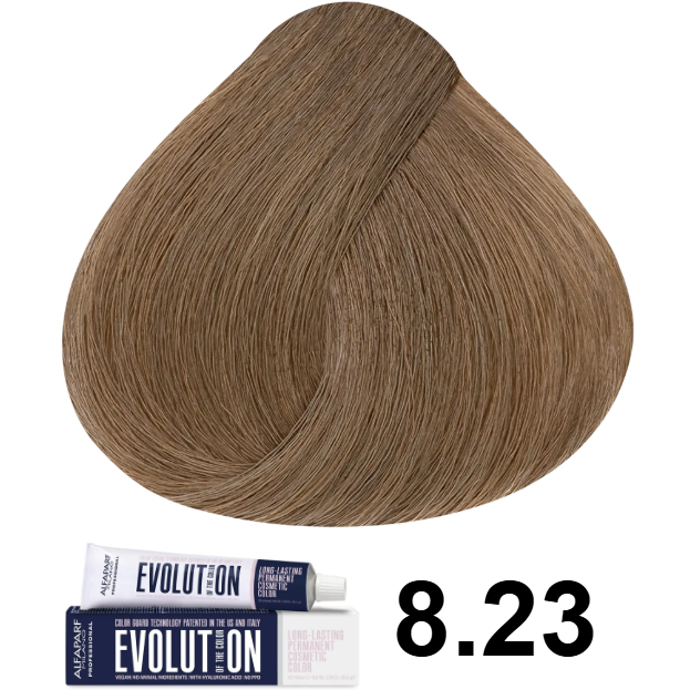 TINTE EVOLUTION 8.23 RUBIO CLARO IRISADO DORADO 60ML ALFAPARF (copia)
