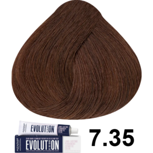 TINTE EVOLUTION 7.35 RUBIOMEDIO DORADO CAOBA 60ML ALFAPARF (copia)