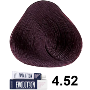 TINTE EVOLUTION 4.52 CASTAÑO MEDIO CAOBA IRISADO 60ML ALFAPARF