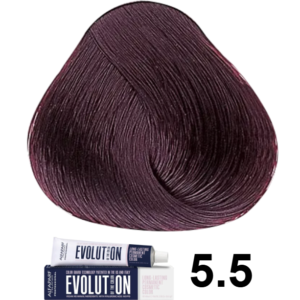 TINTE EVOLUTION 5.5 CASTAÑO CLARO CAOBA 60ML ALFAPARF