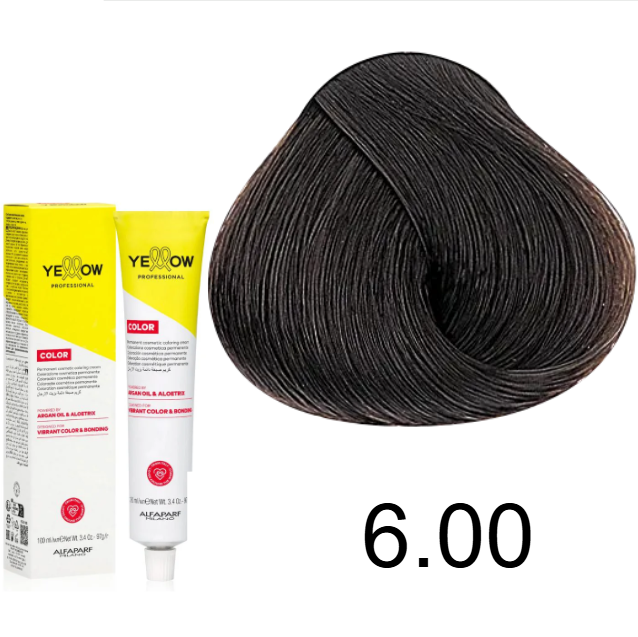 TINTE YELLOW 6.00 RUBIO OSCURO INTENSO 100 ML ALFAPARF