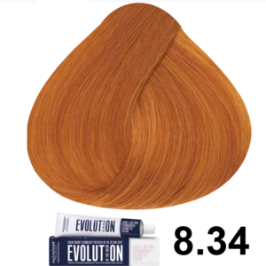 TINTE EVOLUTION 8.34 RUBIO CLARO DORADO COBRE 60ML ALFAPARF