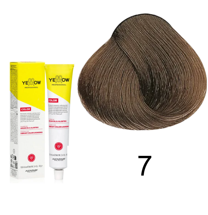 TINTE YELLOW 7 RUBIO MEDIO 100 ML ALFAPAR