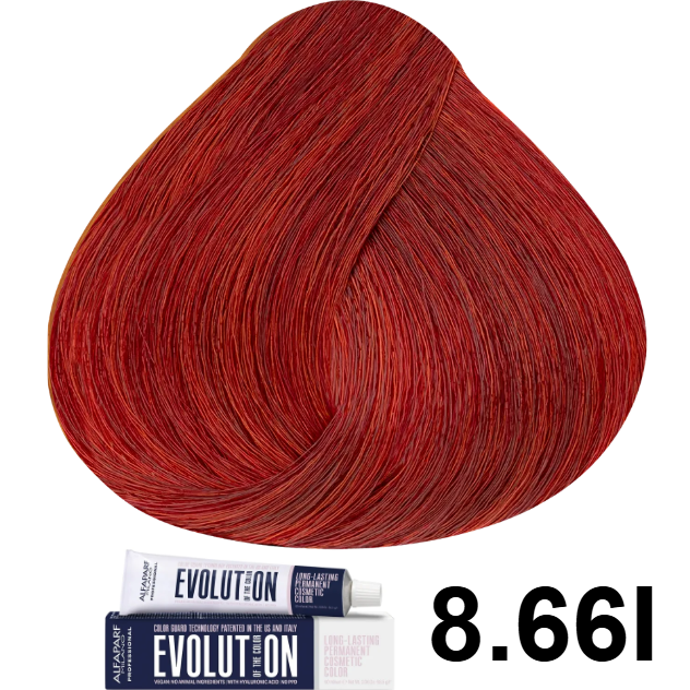 TINTE EVOLUTION 8.66I RUBIO CLARO ROJO INTENSO 60ML ALFAPARF