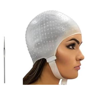 GORRO DE MECHAS CON SUJETADOR + CROCHET