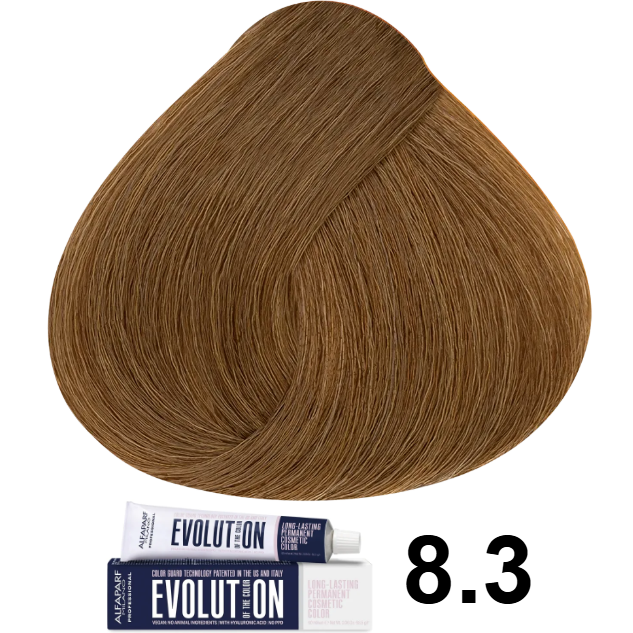TINTE EVOLUTION 8.3 RUBIO CLARO DORADO 60ML ALFAPARF