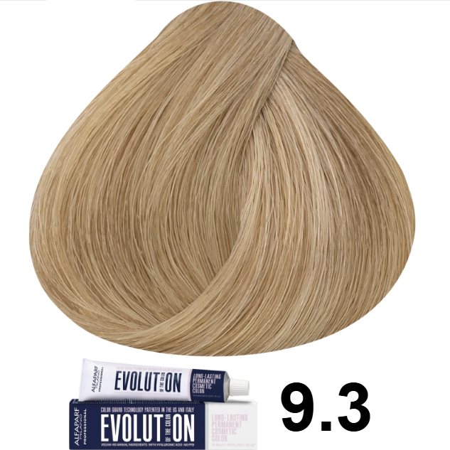 TINTE EVOLUTION 9.3 RUBIO CLARISIMO DORADO 60ML ALFAPARF
