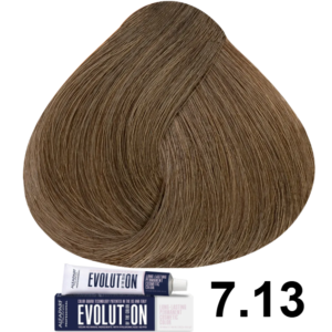 TINTE EVOLUTION 7.13 RUBIO MEDIO CENIZO DORADO 60ML ALFAPARF