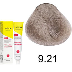 TINTE YELLOW 9.21 RUBIO CLARISIMO IRIZADO CENIZO 100 ML ALFAPARF