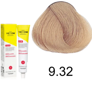 TINTE YELLOW 9.32 RUBIO CLARISIMO DORADO IRISADO 100 ML ALFAPARF