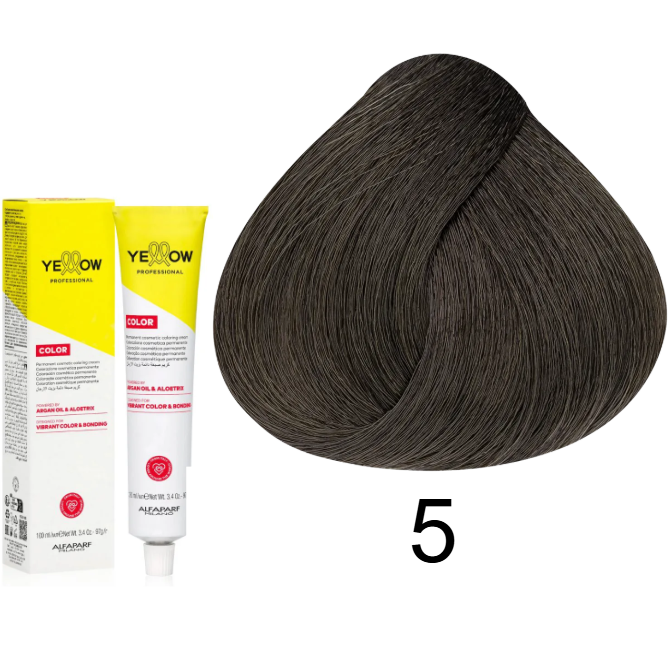 TINTE YELLOW 5 CASTAÑO CLARO 100 ML ALFAPAR