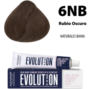 TINTE EVOLUTION 6NB RUBIO OSCURO BAHIA 60ML ALFAPARF