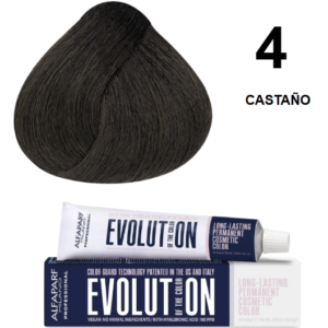 TINTE EVOLUTION 4 CASTAÑO 60ML ALFAPARF