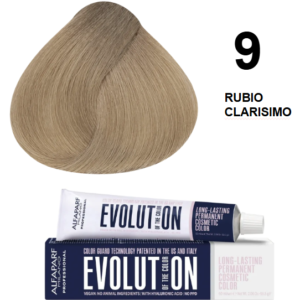 TINTE EVOLUTION 9 RUBIO CLARISIMO 60ML ALFAPARF