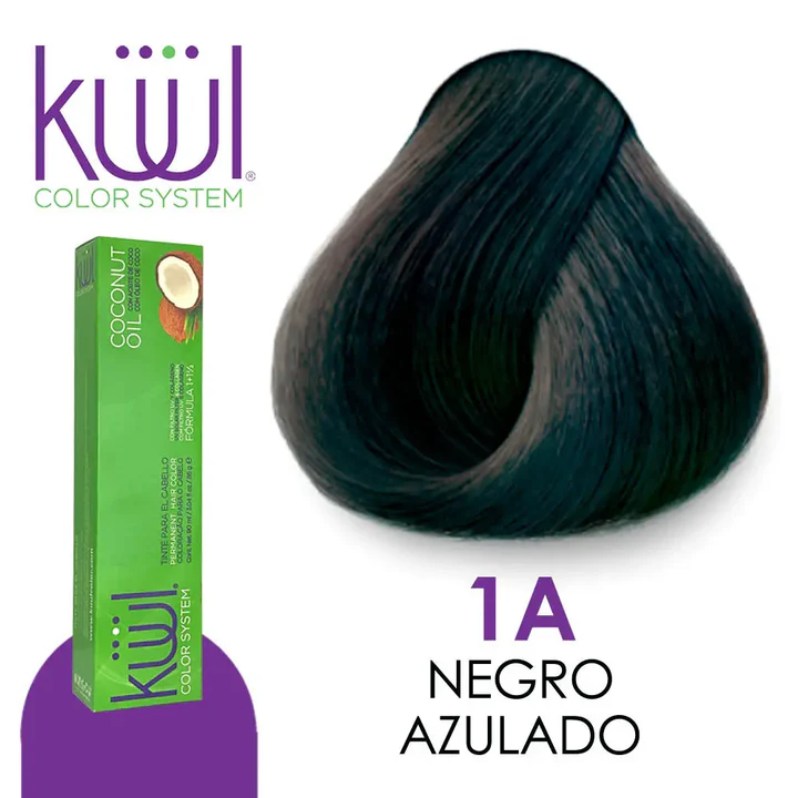TINTE KUUL 1A NEGRO AZULADO 60 ML