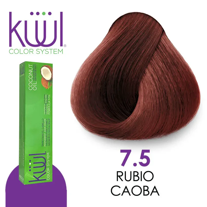 TINTE KUUL 7.5 RUBIO CAOBA 90 ML