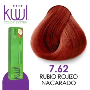 TINTE KUUL 7.62 RUBIO ROJIZO NACARADO 60 ML