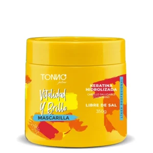 MASCARILLA VITALIDAD Y BRILLO TONNO PLUSS 350GR