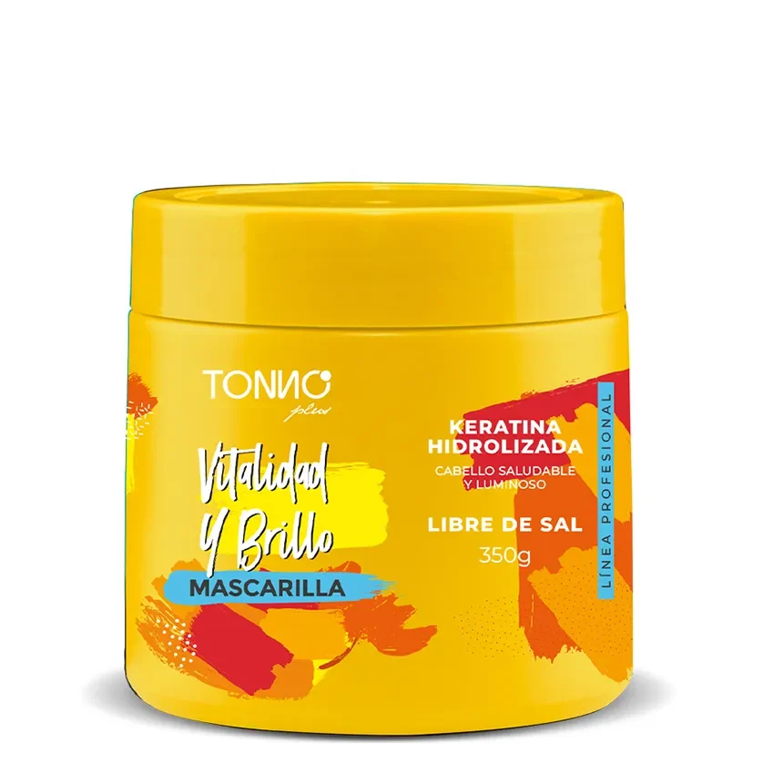 MASCARILLA VITALIDAD Y BRILLO TONNO PLUSS 350GR