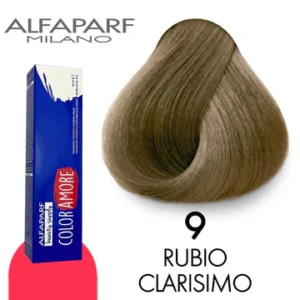 TINTE COLOR AMORE 9 RUBIO CLARISIMO 90 GR