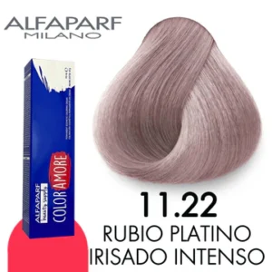 TINTE COLOR AMORE 11.22 RUBIO PLATINO IRISADO INTENSO 90 GR