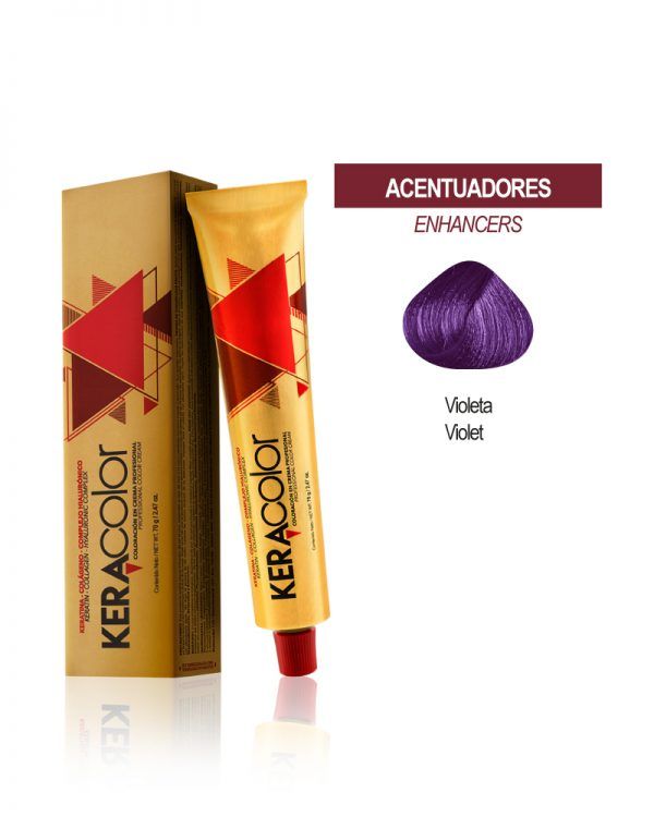 TINTE KERACOLOR 2000 VIOLETA 70 GR ACENTUADOR