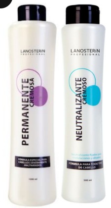 PERMANENTE 1 LITRO CREMOSO + NEUTRALIZANTE 1 Litro