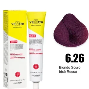 TINTE YELLOW 6.26 RUBIO IRISADO ROJO 100 ML ALFAPARF