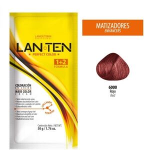 TINTE LANTEN 6000 ROJO MATIZADOR 50 GR 1 SACHET LANOSTERIN